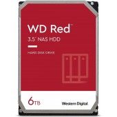 Жесткий диск для NAS систем HDD  6Tb Western Digital RED SATA 6Gb/s 3.5 256Mb 5400rpm WD60EFAX