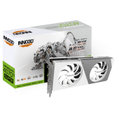 Видеокарта Inno3D GeForce RTX4070Ti SUPER Twin X2 OC WHITE,16G GDDR6X HDMI 3DP N407TS2-166XX-186156W