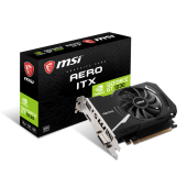 Видеокарта MSI GeForce GT1030 AERO ITX 2GD4 OC 2Gb DDR4 64bit DVI HDMI