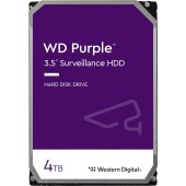 Жесткий диск для видеонаблюдения HDD  4Tb Western Digital Purple SATA 6Gb/s 256Mb 3,5 WD43PURZ