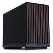 Корпус Lian Li A3-mATX B-W mATX/ITX G99.A3X-WD.00 БП ATX/SFX/SFX-L/Edge PSU, Черный-Дерево