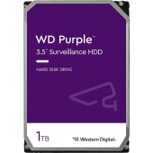 Жесткий диск для видеонаблюдения HDD  1Tb Western Digital Purple SATA 6Gb/s 64Mb 3,5 WD11PURZ