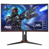 Монитор Игровой 27 AOC C27G2ZU/BK VA Curved 240Гц 0.5мс 300кд/м2 3000:1 80M:1 2xHDMI DP 2x2W Черный