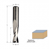 Фреза спиральная монолитная 3x12x60 Z=2 S=8 RH (191.830.11)