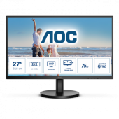 Монитор 27 AOC Q27B3MA/01 VA 2560x1440 75Hz 4ms 250cd/m 4000:1 2xHDMI 2xDP 2x2W