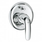 Внешняя часть встраиваемого смесителя для ванны GROHE Euroeco, хром (19526000)