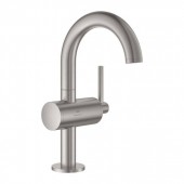 Смеситель для раковины GROHE Atrio, на 1 отверстие, размер M, суперсталь (24363DC0)