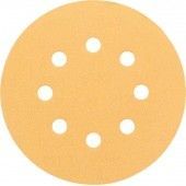 Шлифлист 125 мм BOSCH C470, P100, 8 отв., 50шт. (2608607827)