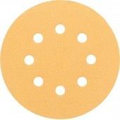 Шлифлист 125 мм BOSCH C470, P240, 8 отв., 50шт. (2608607830)