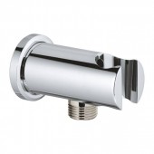 Подключение для душевого шланга GROHE Rainshower, круглая розетка, хром (26658000)