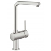 Смеситель для кухни GROHE Minta с L-изливом, суперсталь (31375DC0)