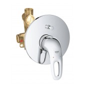 Смеситель для душа GROHE Eurostyle new (внешняя и встраиваемая части), хром (33637003)