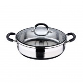 Кастрюля Masterpro Foodies MP BGMP-1503-BK 28x7 cm 3.8 L