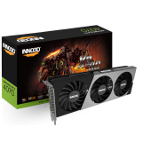 Видеокарта Inno3D GeForce RTX4070 X3 OC, 12G GDDR6X 192-bit HDMI 3xDP N40703-126XX-185252L