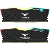 Оперативная память 16GB Kit (2x8GB) 3200MHz DDR4 Team Group DELTA RGB TF3D416G3200HC16FDC01 Black