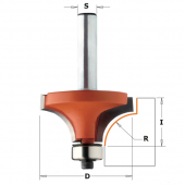 Фреза радиусная с нижним подш. R=8 S=8 D=28,6x12,7 (938.285.11)