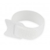 Хомуты-липучки Cablexpert на основе ленты Velcro® 145 x 11 мм, белые (12 шт.)