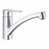 Смеситель однорычажный для мойки GROHE BauEco, DN 15, хром (31680000)