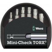 Набор насадок с держателем Wera Mini-Check TX (05056294001)