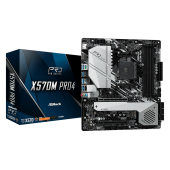 Материнская плата ASRock X570M PRO4 AM4 4xDDR4 8xSATA3 RAID 2xHyper M.2 mATX