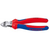 Кусачки боковые для удаления изоляции, чернёные, 160 мм, KNIPEX (1422160SB)