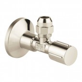 Угловой вентиль GROHE 1/2 дюйма*3/8 дюйма, 1 шт, никель глянец (22039BE0)