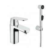 Смеситель для раковины GROHE Eurosmart Cosmopolitan с гигиеническим душем, хром (23125000)