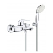 Смеситель для ванны GROHE Eurostyle New Solid с душевым набором, хром (2372930A)