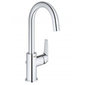 Смеситель для раковины GROHE BauFlow с донным клапаном, L-Size, хром (23753000)