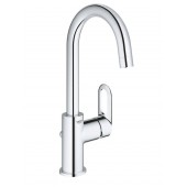 Смеситель для раковины GROHE BauLoop с донным клапаном, L-Size, хром (23763000)