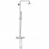 Душевая система GROHE Rainshower 210 с термостатическим смесителем, хром (27032001)