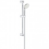 Душевой гарнитур GROHE Tempesta New, штанга 600 мм, 9,5 л/мин, хром (27924001-L)