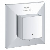 Накладная панель скрытой вентильной головки GROHE Allure Brilliant, комплект верхней монтажной части, хром (29398000)