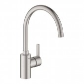 Смеситель для кухни GROHE Feel, с высоким изливом, суперсталь (32670DC2)