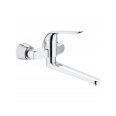 Смеситель для раковины GROHE Euroeco Special (вынос 342 мм, длина рычага 170 мм), хром (32775000)