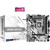 Материнская плата ASRock H610M-HDV/M.2+ D5 LGA1700 2xDDR5 4xSATA M.2 D-Sub HDMI DP Type-C mATX