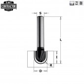 Фреза концевая CMT-contractor пазовая радиусная R=3 монолитная S=8 D=6x12,7 (K914-060)