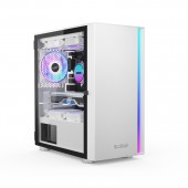 Корпус PCCooler LM300 ARGB WH mATX/ITX USB3.0, 2xUSB2.0 White