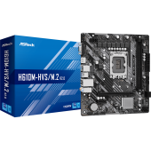 Материнская плата ASRock H610M-HVS/M.2 R2.0 LGA1700 2xDDR4 4xSATA M.2 D-Sub HDMI mATX