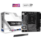 Материнская плата ASRock Z790M-ITX WiFi LGA1700 2xDDR5 4xSATA RAID 2xM.2 HDMI DP mITX