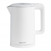 Чайник электрический с двойными стенками GALAXY GL0323, 2000Вт, Объем 1,7 л, 220В/50Гц Белый