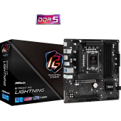 Материнская плата ASRock B760M PG LIGHTNING LGA1700 4xDDR5 4xSATA 3xM.2 HDMI DP mATX