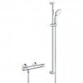 Термостат для душа GROHE QuickFix Precision Flow с душевым гарнитуром, хром (34842000)