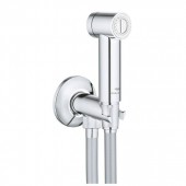 Душевой набор с угловым вентилем GROHE Rainshower Aqua, шланг 1250 мм, хром (26841000)