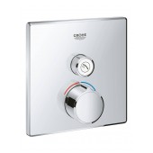 Внешняя часть смесителя GROHE Grohtherm SmartControl на 1 выход, хром (29147000)