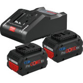 Аккумуляторы и зарядное устройство BOSCH ProCORE 2x18V 8 A·ч + GAL 18V-160 C (1600A016GP)