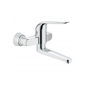 Смеситель для раковины GROHE Euroeco Special (вынос 257 мм, длина рычага 170 мм), хром (32773000)