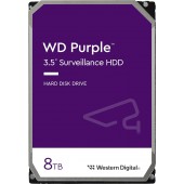 Жесткий диск для видеонаблюдения HDD  8Tb Western Digital Purple SATA3 256Mb 5640rpm 3,5 WD85PURZ