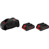 Аккумуляторы и зарядное устройство BOSCH ProCORE 2x18V 4 A·ч + GAL 1880 CV (1600A016GF)