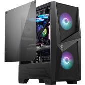Компьютерный корпус MSI MAG FORGE 100R ATX/mATX/Mini-ITX 2x3.5, 3x2.5, 2xUSB 3.2 Gen1, Audio, Mic